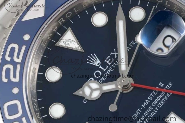 Blue CHS Edition Steel Red APSF Ceramic Dial II GMT-Master 904L 126719 Best BLRO Blue VR3285 1:1 0518
